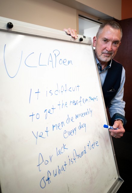 The Poet's List - Poet - Poetry News Spoken word Video - Daily Bruin - UCLA - Reed Wilson