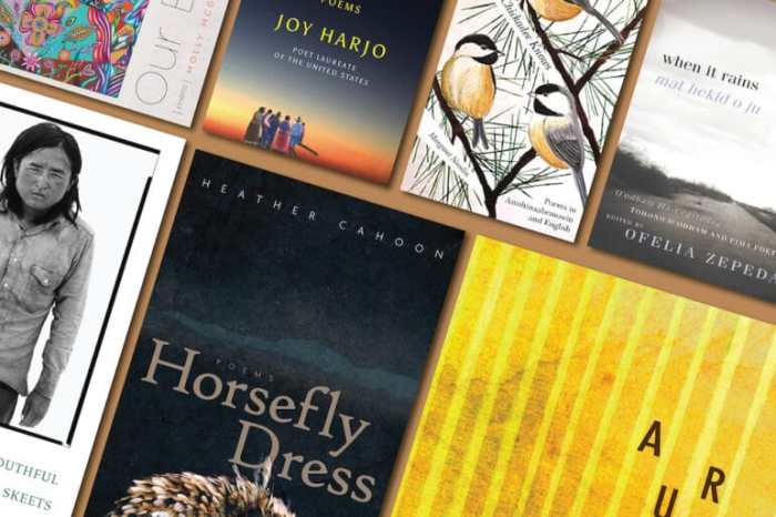 The Poet's List - Poet - Poetry News Spokenword Video - Orion Magazine - Native American Heritage Month - Books -