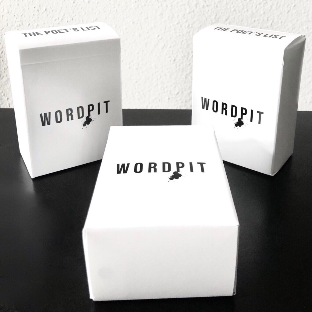 The Poet's List - Poet - Poetry News Spokenword Video - WordPit - Card Game - Pit Pad