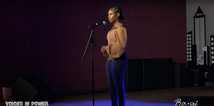 The Poet's List - Poet - Poetry News Spokenword Video - Voices in Power - A Glowing Poet