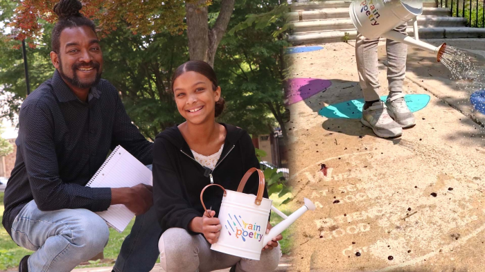 The Poet's List - Poet - Poetry News Spokenword Video - 6ABC Philadelphia - Philly - PA Humanities - Rain Poetry