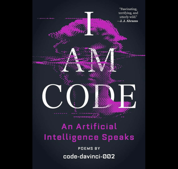 The Poet's List - Poet - Poetry News Spokenword Video - NY Post - New York Post - I AM CODE - AI Poem Anthology - Artificial Intelligence - MSN