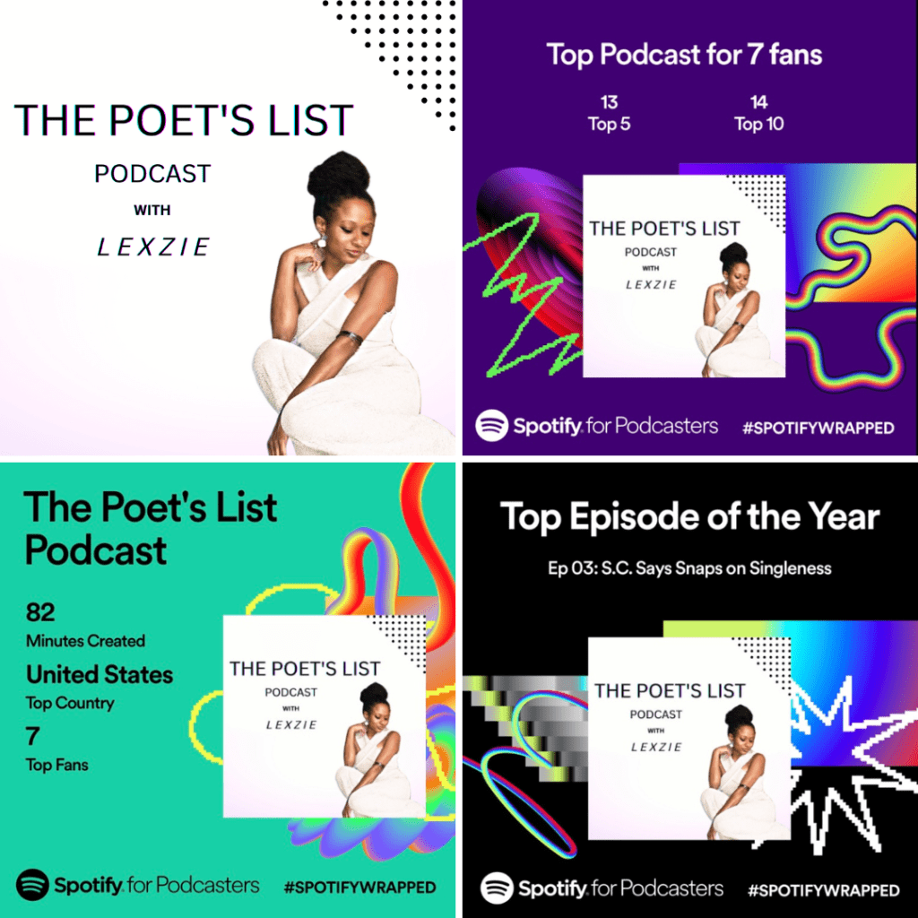 The Poet's List - Poet - Poetry News Spoken word Video - Podcast - Lexzie - Alexzenia Davis