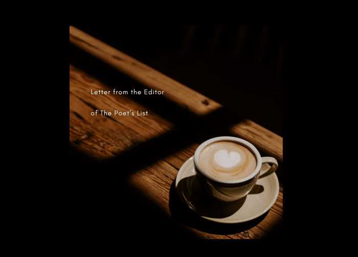 The Poet's List - Poet - Poetry News Spokenword Video - Letter from the Editor - Alexzenia Davis - Lexzie