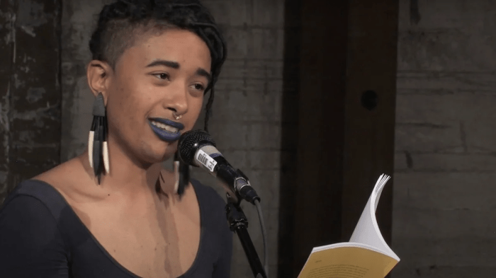 The Poet's List - Poet - Poetry News Spokenword Video - Aziza Barnes